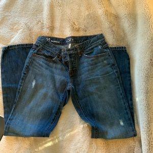 Loft Boyfriend style jeans
